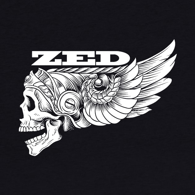 ZED - Roman Skull by ZEDISDED